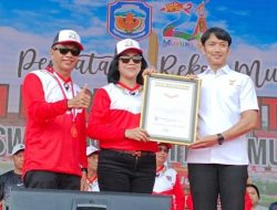 Senam Berencana Murung Raya Tercatat Pada Rekor Muri