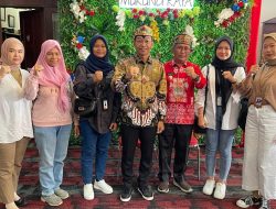 Bupati Murung Raya Pamit Kepada Para Insan Pers Kabupaten Murung Raya