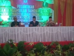 34 Kepala Desa Seluruh Murung Raya Resmi Dilantik