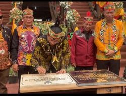 Bupati Murung Raya Resmikan Lopo Betang Perdie M. Yoseph