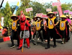 Inspektorat Murung Raya Kampanyekan Budaya Antikorupsi Melalui Karnaval Budaya
