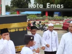 Wabup Murung Raya Memimpin Pawai Akbar Menyambut Tahun Baru Islam 1 Muharram 1445 H