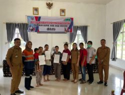 PT. IMK Berkolaborasi dengn Pemerintah Mura Salurkan Bantuan Menangani Stunting