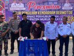 Perdie Resmikan Balai Pengujian Kendaraan Bermotor