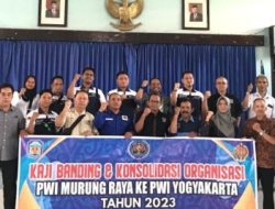 PWI Murung Raya Menggelar Kaji Banding Ke PWI Yogyakarta