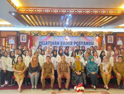 Sebanyak 262 Orang Ikuti Pelatihan Kader Posyandu