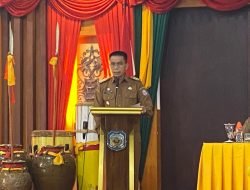 Pj. Bupati Murung Raya Hermon Pimpin Rakor Penyusunan Laporan Kinerja