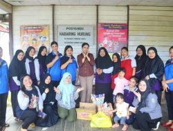 Terus Tekan kenaikan Stunting, DP3A DALDUKKB Mura beri makanan tambahan untuk ibu hamil.