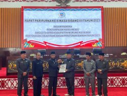 Pj. Bupati Murung Raya Hermon Tanggapi Dengan Positif Dua Raperda Usulan DPRD Mura