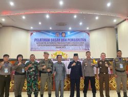 Plt. Sekda Mura Buka Pelatihan Dasar Dan Pembaretan Satpol PP Damkar Dan Satpam