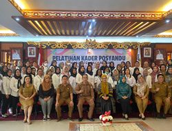 Serampang Buka Kegiatan Pelatihan Kader Posyandu Se-Kabupaten Murung Raya