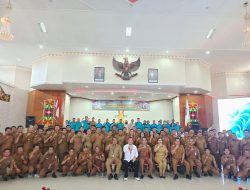 Melalui Kegiatan Peningkatan Kapasitas Aparatur Pemerintah Desa, Pj Bupati Hermon Harap Kades Mengerti Dan Paham Manajemen Pemerintahan Desa