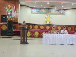 Pj. Bupati Mura Hermon Sebut Moral Dan Etos Kerja Aparatur Desa Menjadi Penentu Baik Buruknya Pemerintahan Desa