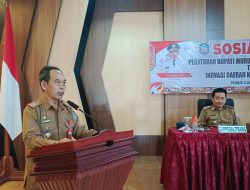 Pj. Bupati Mura Hermon Melalui Plt. Sekda Serampang Buka Sosialisasi Perbup Nomor 18 Tahun 2023 Tentang Inovasi Daerah