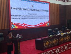 DPRD Mura Adakan Rapur Ke-7 Masa Sidang III terkait Pemandangan Umum Fraksi Terhadap Rapur Daerah 2023
