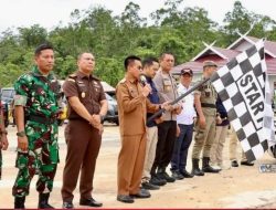 Hermon Lepas Peserta Patroli Gabungan Skala Besar Jelang Pemilu 2024