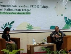 BPS Kalteng Gelar Rilis Hasil Sensus Pertanian 2023 Tahap I, Ini Hasilnya