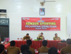 Pemkab Mura Laksanakan Rembuk Stunting Di Kecamatan Seribu Riam
