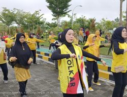 Dukung Gerakan Hidup Sehat, IIPG Palangka Raya Gelar Senam Bersama