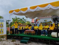 DPD Golkar Palangka Raya Gelar Kampanye Terbatas di Jalan Hiu Putih