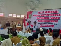 Rakor Pemetaan dan Penganggaran Stunting Kalimantan Tengah, Siapkan Rencana Kerja Tahun 2024