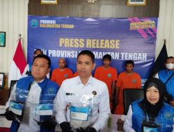 BNNP Kalteng Gagalkan Peredaran 409,04 gram Sabu 