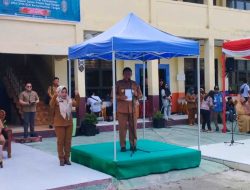 Wagub Kalteng Hadiri Ikrar Partisipasi Pemilu 2024 Bagi Pelajar SMA/SMK/SLB se- Kalteng