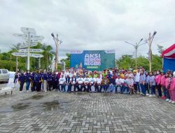 Aksi Bersih Negeri, Pemrov Kalteng Laksanakan Bersih-Bersih Sampah di Fasilitas Publik