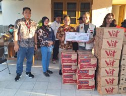 Alfamart Salurkan Bantuan Untuk Korban Kebakaran di Kelurahan Pahandut Kota Palangka Raya
