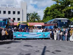Ratusan Mahasiswa Antusias Ikuti Program Mudik Berkah Gratis Disdik Kalteng