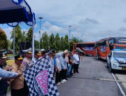 Wagub Kalteng Lepas Secara Simbolis Peserta Mudik Gratis Tahun 2024