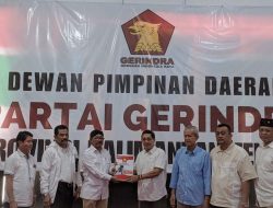Wujud Pengabdian, Jentung Wisnu Murti Daftarkan Diri Sebagai Bacalon Wakil Gubernur ke Partai Gerindra Kalteng