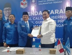 Siap Bertarung di Pilkada Kalteng, H. Edy Pratowo Daftarkan Diri Sebagai Bacalon Kepala Daerah ke DPW PAN Kalteng 