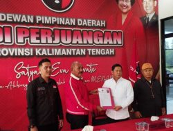 Maju Sebagai Calon Walikota Palangka Raya, Rahmat Hidayat Daftarkan Diri ke PDI Perjuangan