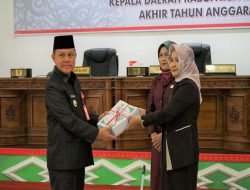 PJ Bupati Barsel H. Deddy Winarwan Menyampaikan  LKPJ Tahun Anggaran 2023