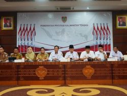 Pj Bupati Barsel Menghadiri Rapat Koordinasi Penjabat Kepala Daerah Bersama Menteri Dalam Negeri Secara Virtual