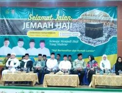 Wiyatno Ketua DPRD Kalteng Turut Lepas Jemaah Calon Haji Kalteng