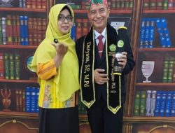 H. Daryana Raih Gelar Cumlaude S2 Magister PLS Pada Wisuda di Universitas Palangka Raya