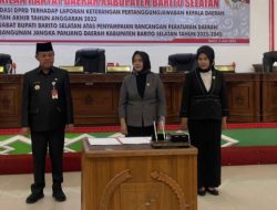 Pj Bupati Barsel Deddy Winarwan Mengharapkan Ranperda Bisa Selesai Tepat Waktu