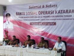 Operasi Katarak Digelar Dalam Rangka HUT Provinsi Kalimantan Tengah ke-67