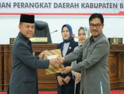 Pj. Bupati Barsel Hadiri Rapat Paripurna 6 Masa Persidangan II Tahun Sidang 2024