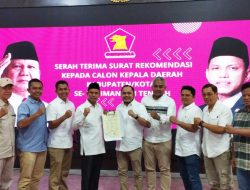 Terima Form B1KWK dari Partai Gerindra, Memperkuat Pencalonan Alfian Mawardi di Pilkada Kapuas