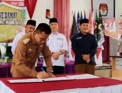 Pj Bupati Murung Raya Hadiri Deklarasi Kampanye Damai Pilkada 2024