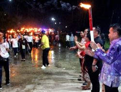 Pawai Obor HUT Ke-79 RI di Murung Raya: Mengobarkan Semangat Nasionalisme