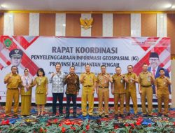Bappedalitbang Kalteng Gelar Rapat Koordinasi untuk Integrasi Informasi Geospasial