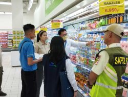 Jelang Natal dan Tahun Baru, Balai Besar POM Palangka Raya dan Tim Gabungan Gelar Sidak
