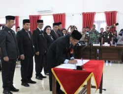Pengukuhan JPT Barsel, Tindak Lanjut Amanat Regulasi Daerah Tahun 2024