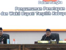 H. Eddy Raya Samsuri–Khristianto Yudha Resmi Ditetapkan Sebagai Pemimpin Baru Barsel