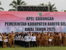Apel Gabungan di Barsel Tekankan Laporan Pemerintahan dan Dukungan Program Nasional