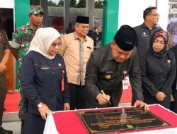 Pj Bupati Barsel Tandatangani Prasasti dan Resmikan Kantor DKPP